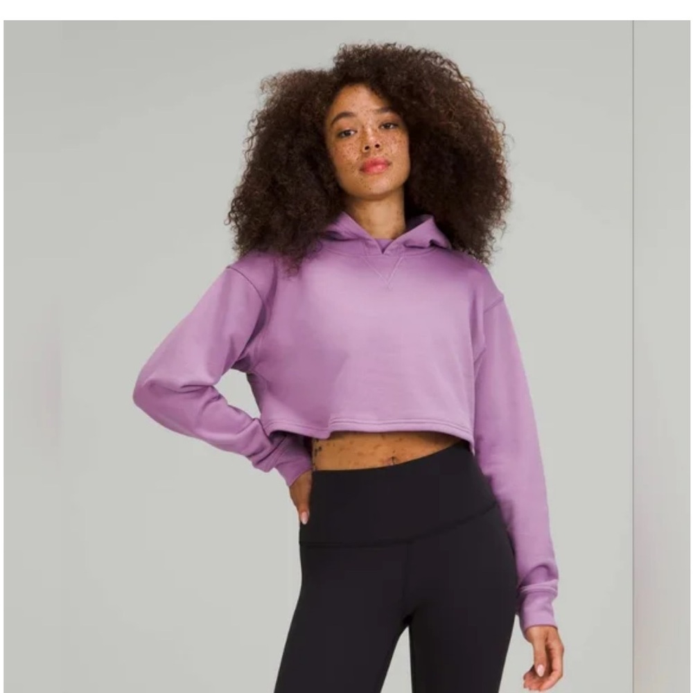 Lululemon All Yours Cropped Hoodie